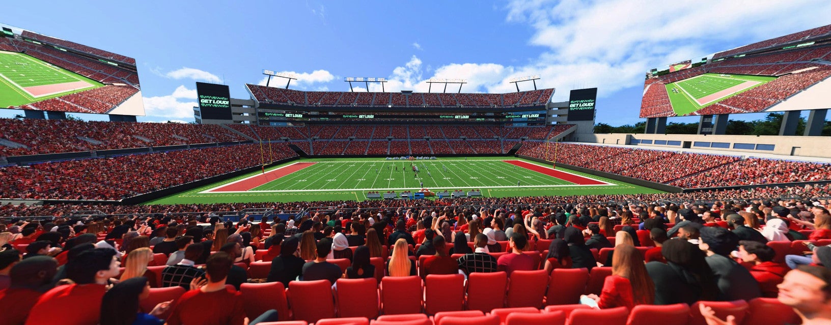 Seat view from Club Sideline