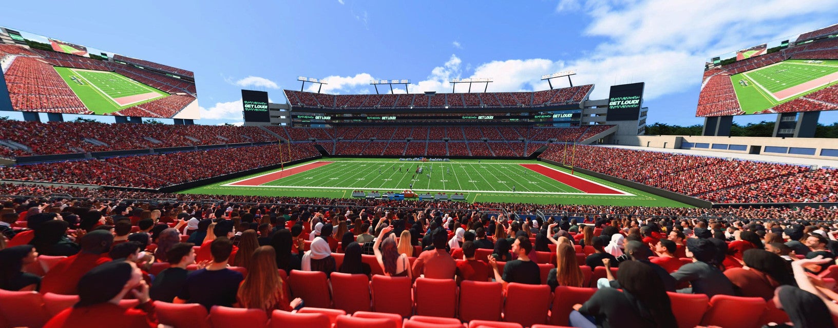 Seat view from Club Sideline