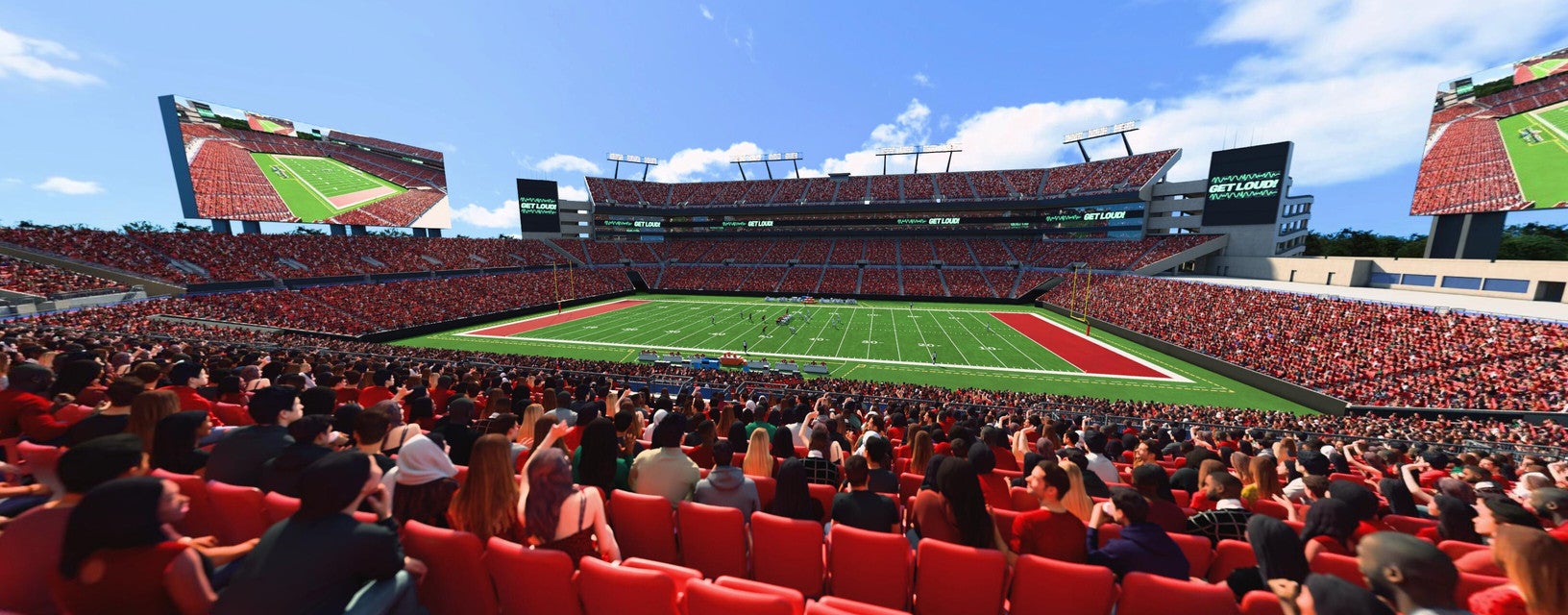 Seat view from Club Sideline