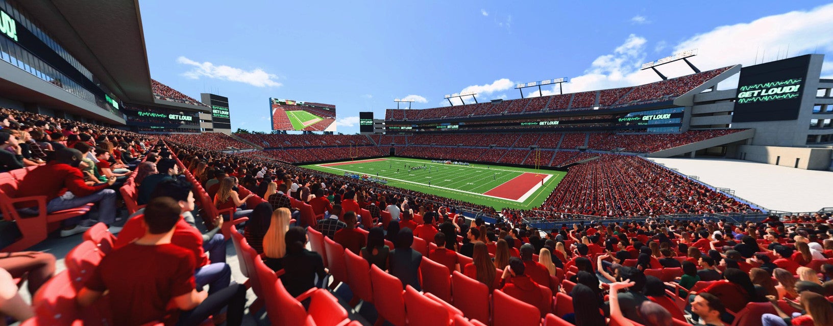 Seat view from Club Sideline