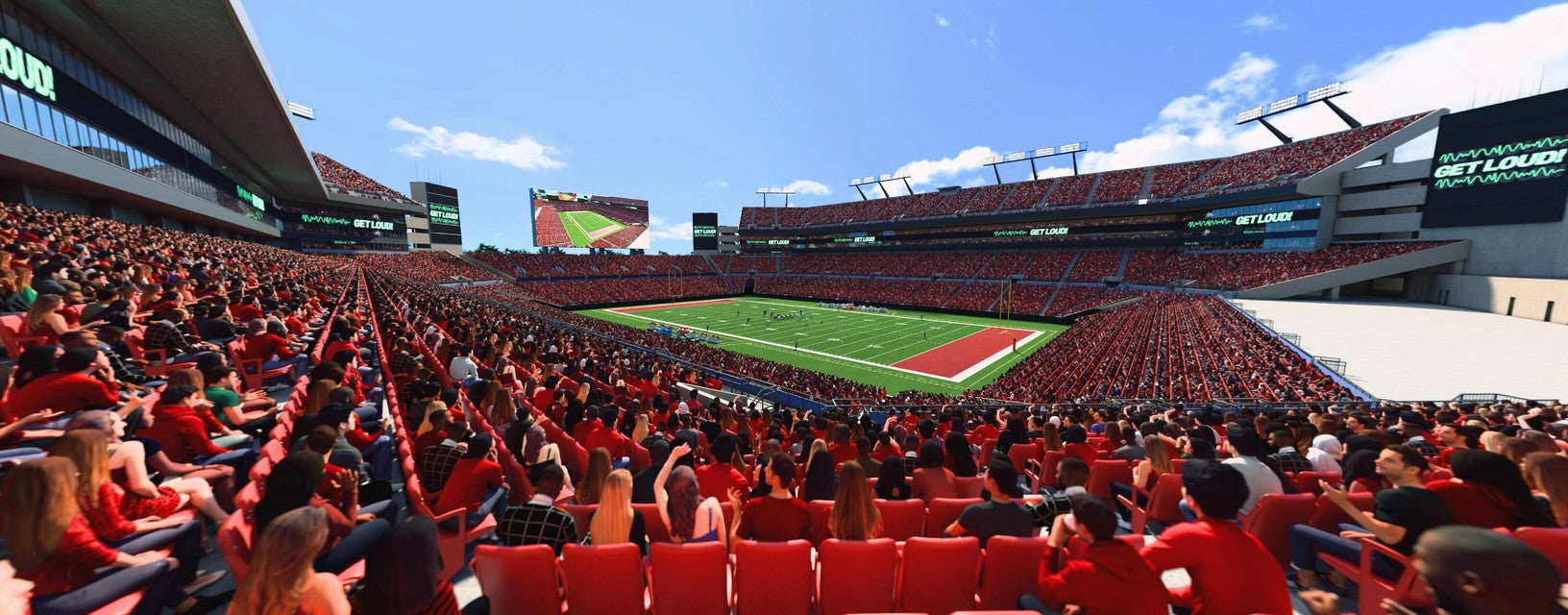 Seat view from Middle Level Corner