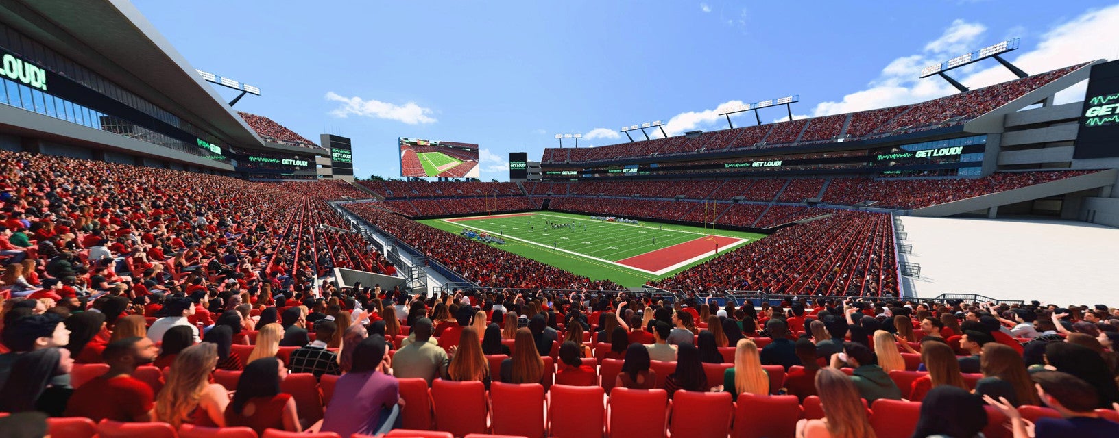 Seat view from Middle Level Corner