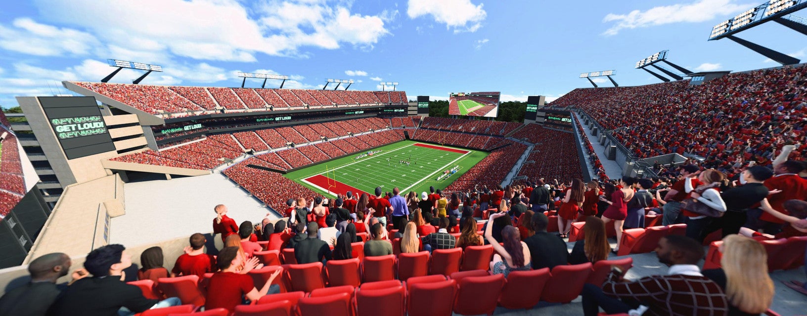 Seat view from Upper Deck Corner