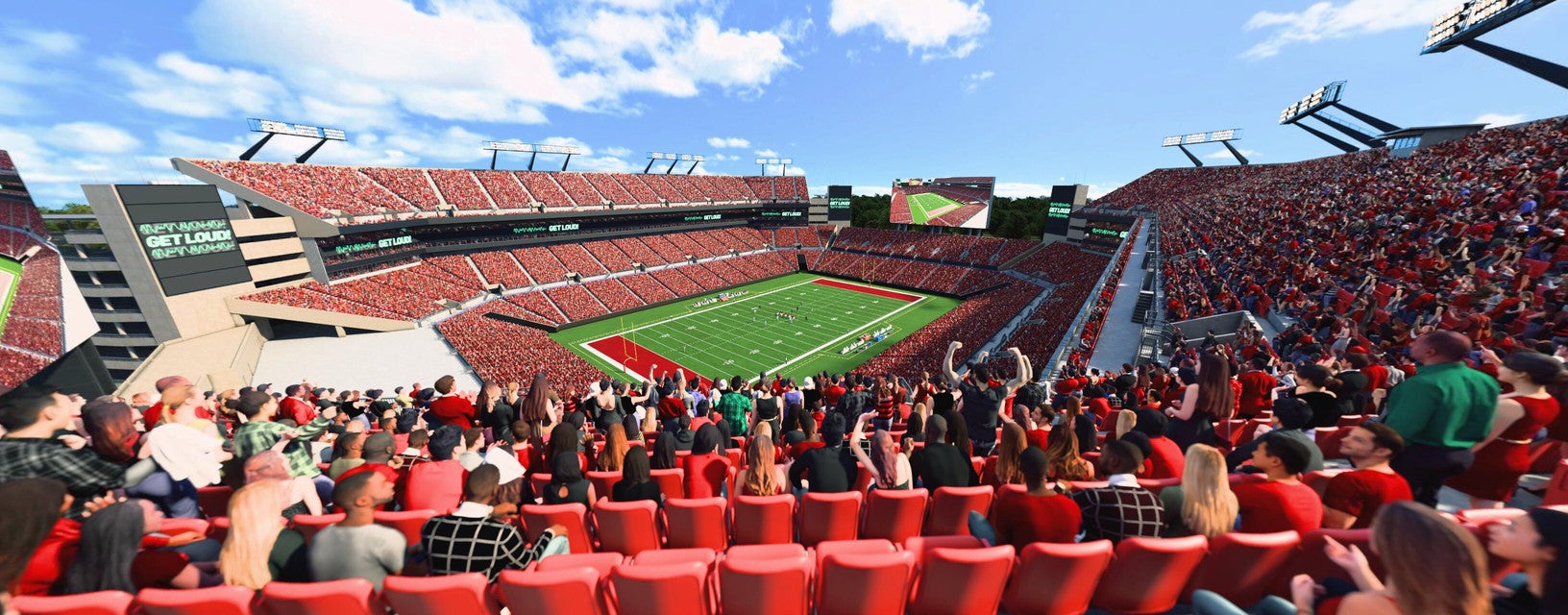 Seat view from Upper Deck Corner