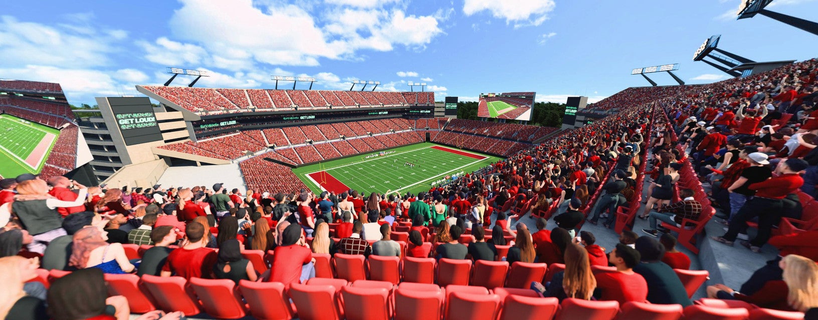 Seat view from Upper Deck Corner