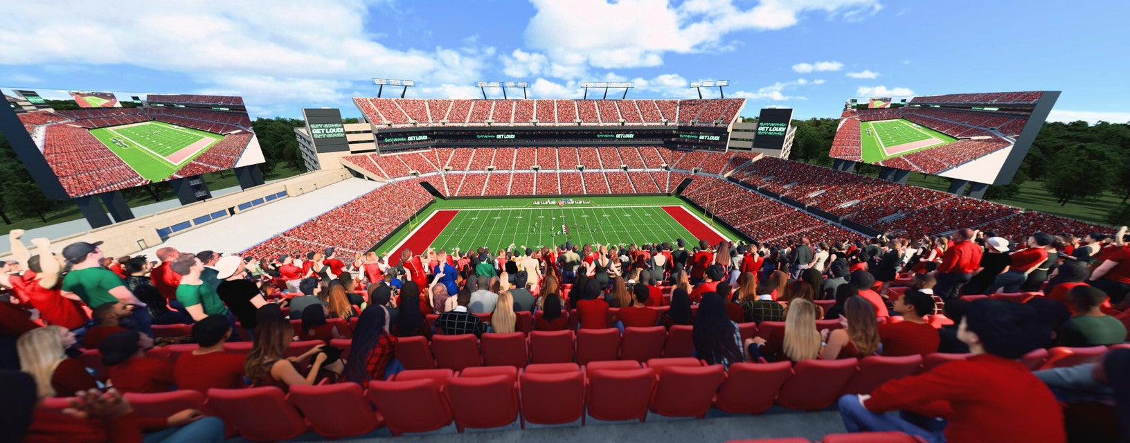 Seat view from Upper Deck