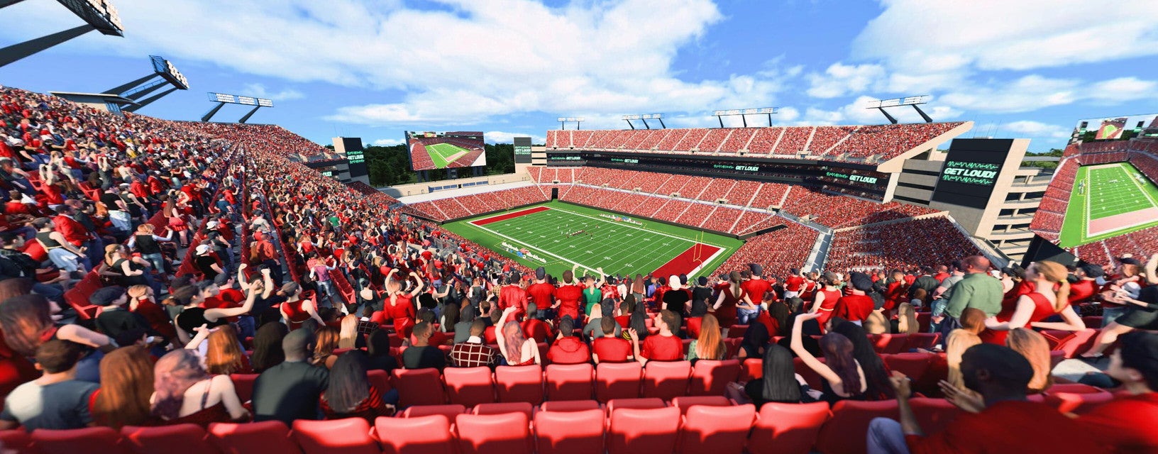 Seat view from Upper Deck Corner