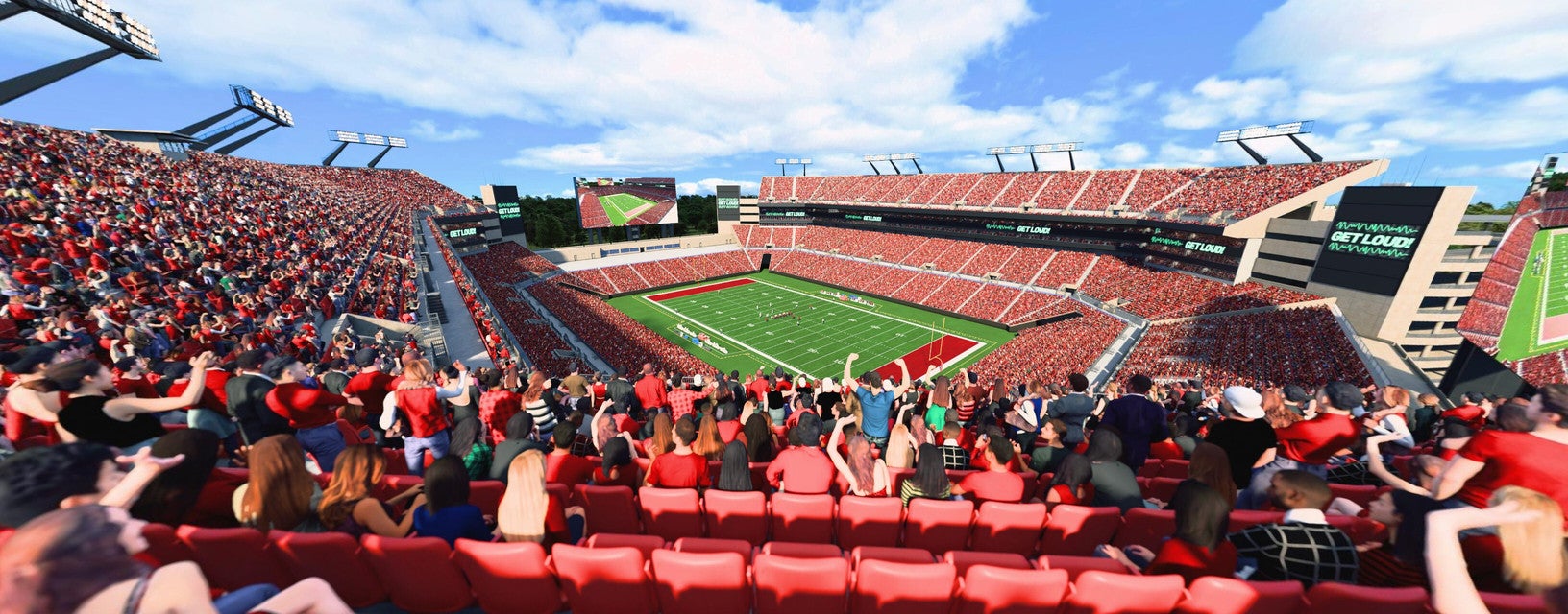 Seat view from Upper Deck Corner
