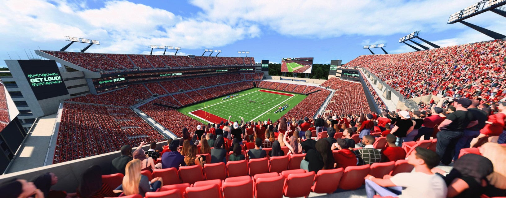 Seat view from Upper Deck Corner