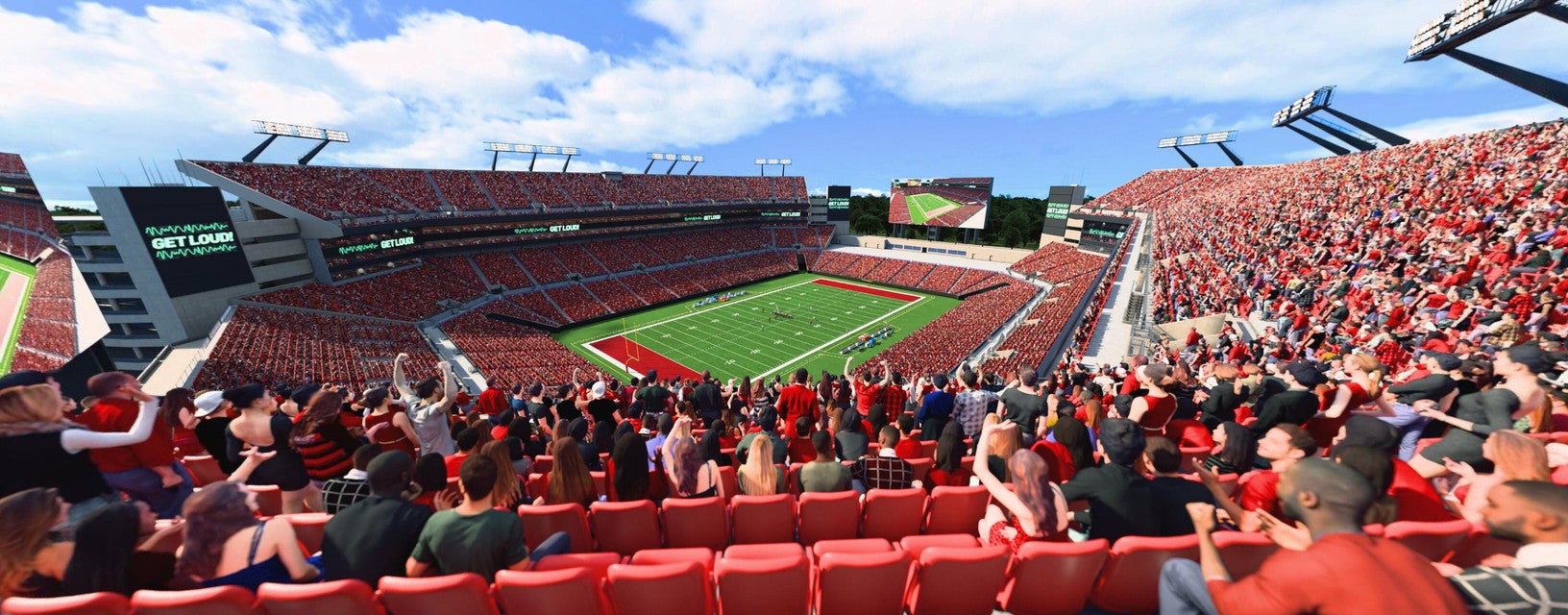 Seat view from Upper Deck Corner