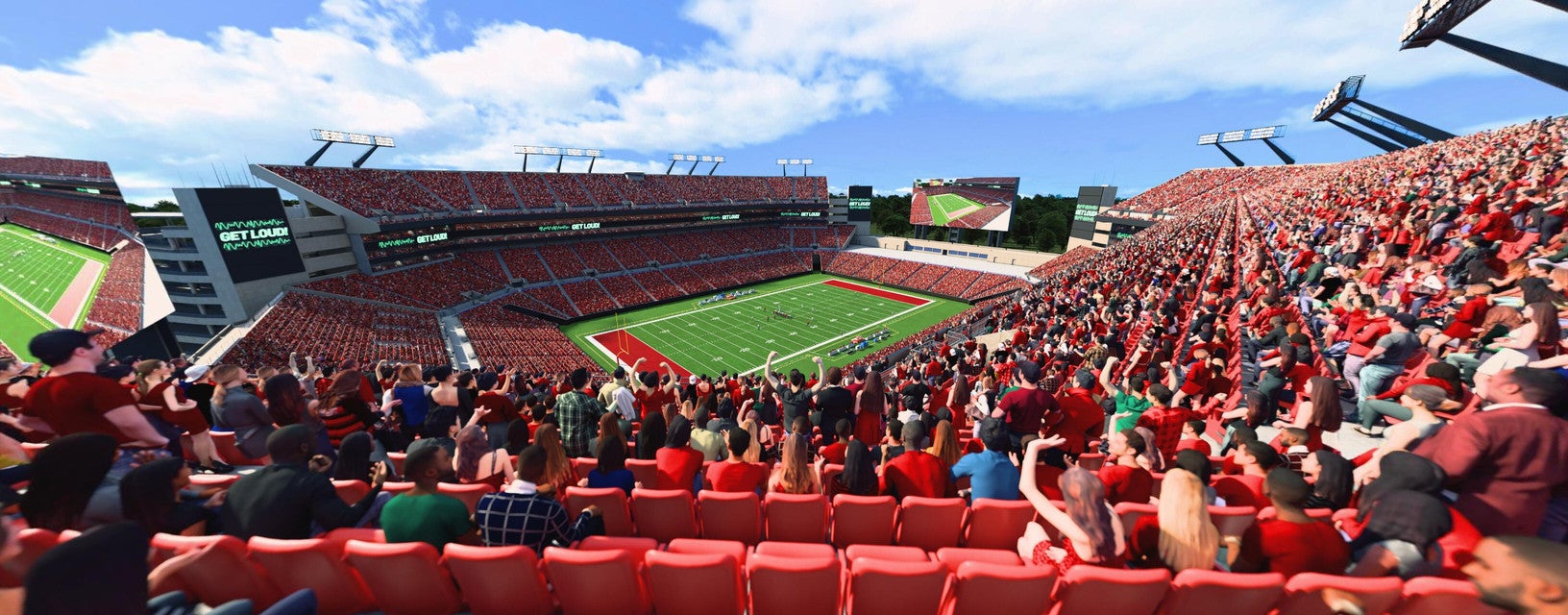 Seat view from Upper Deck Corner