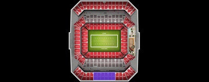 Seat view from Upper Deck