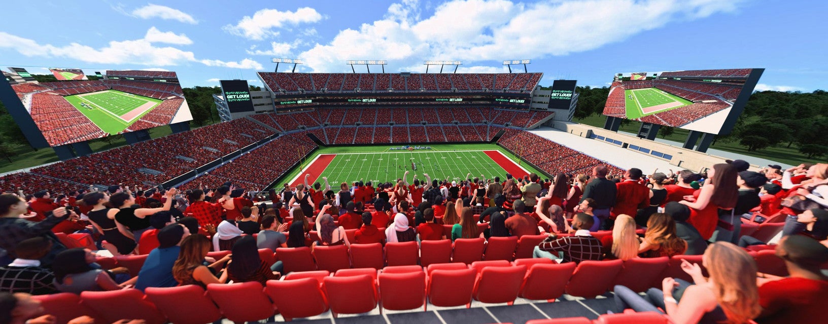 Seat view from Upper Deck