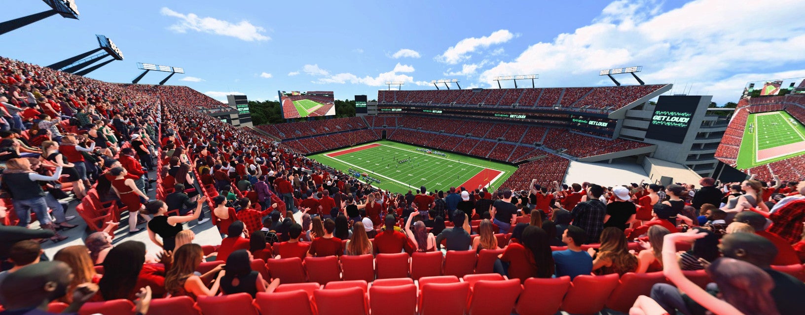 Seat view from Upper Deck Corner