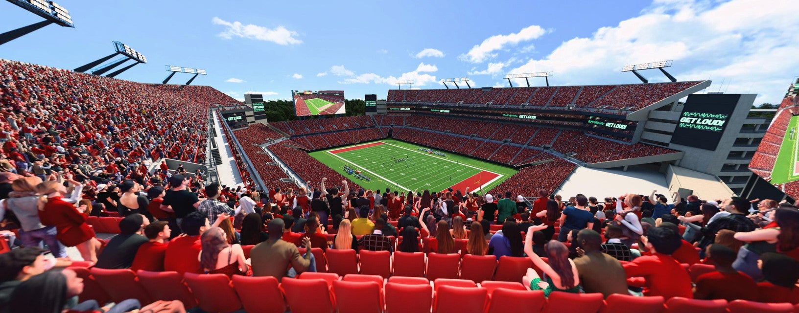 Seat view from Upper Deck Corner