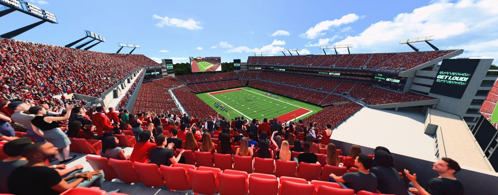 Seat view from Upper Deck Corner