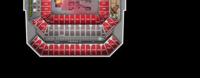 Seat view from Lower Level Sideline