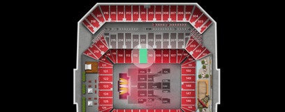 Seat view from Lower Level Sideline