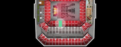 Seat view from Lower Level Sideline