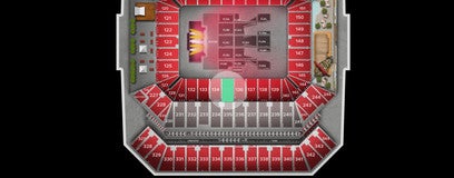 Seat view from Lower Level Sideline