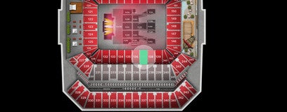 Seat view from Lower Level Sideline