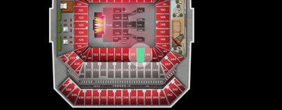 Seat view from Lower Level Sideline