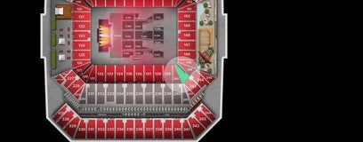 Seat view from Lower Level Corner