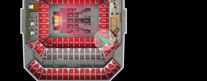 Seat view from Lower Level Corner