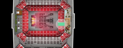 Seat view from Lower Level End Zone