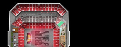 Seat view from Middle Level Corner