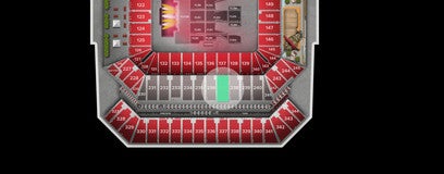 Seat view from Club Sideline