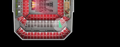 Seat view from Club Sideline