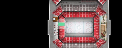 Seat view from Lower Level End Zone