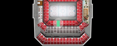 Seat view from Lower Level Sideline