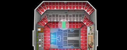 Seat view from Lower Level Sideline