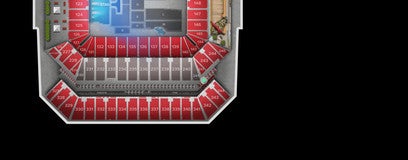 Seat view from Lower Level Sideline