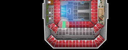 Seat view from Lower Level Sideline