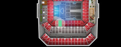 Seat view from Lower Level Sideline