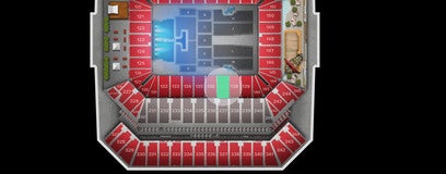 Seat view from Lower Level Sideline
