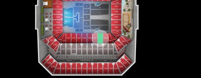 Seat view from Lower Level Sideline