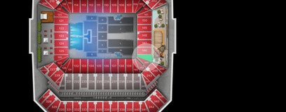 Seat view from Lower Level End Zone