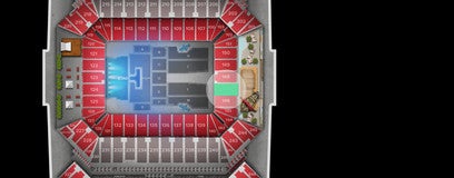 Seat view from Lower Level End Zone