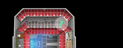 Seat view from Club Sideline