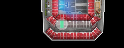 Seat view from Club Sideline