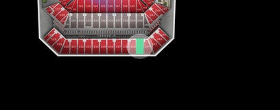 Seat view from Upper Deck