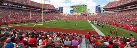 Seat view from Lower End Zone