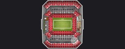 Seat view from Lower Level Sideline