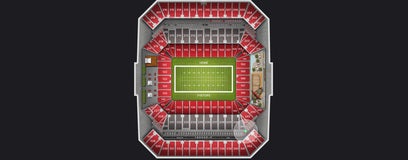 Seat view from Lower Level Sideline