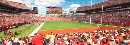 Seat view from Lower Level End Zone