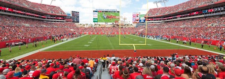 Seat view from Lower Level End Zone
